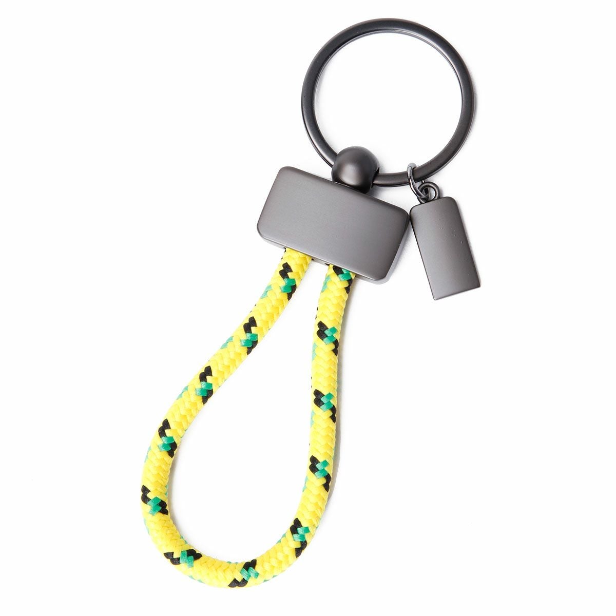 Manthey Racing｜マンタイ レーシング Grello ループ キーリング｜キーホルダー｜イエロー×グリーン