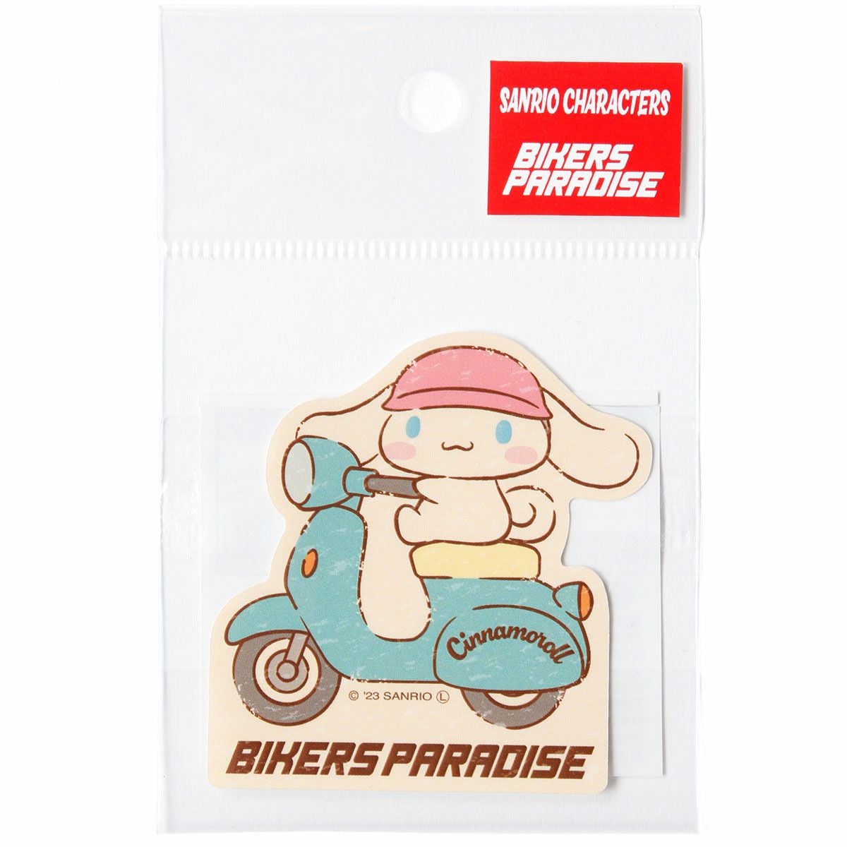 サンリオ｜ライダー型ステッカーS｜ステッカー｜シナモロール
