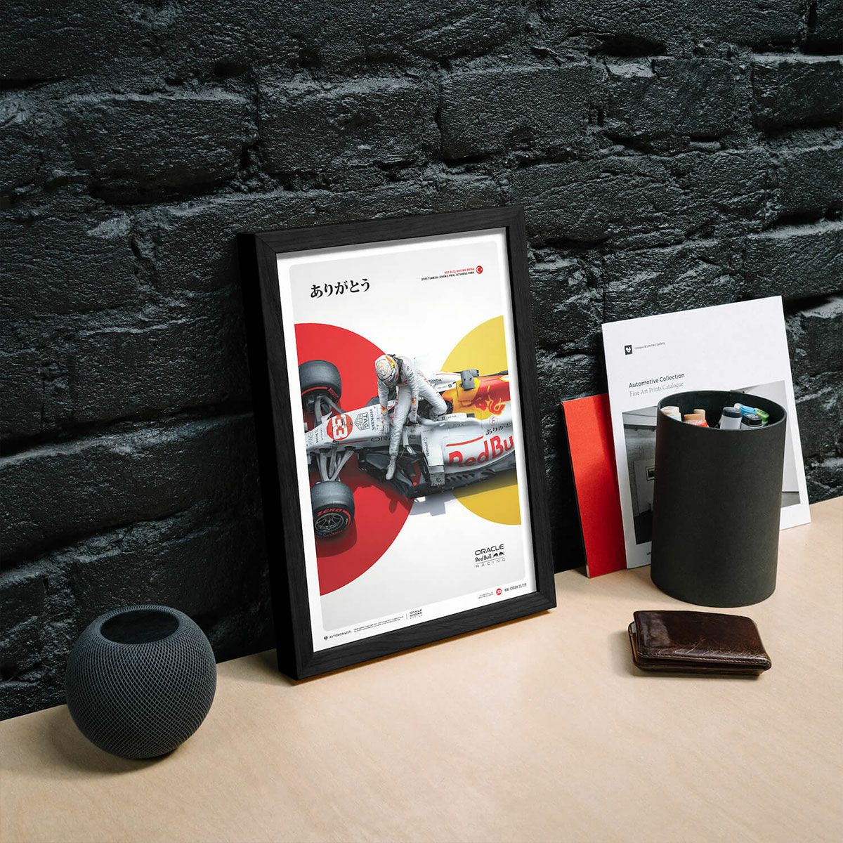 Automobilist｜オラクル レッドブル レーシング M.フェルスタッペン 2021 トルコGP ミニ エディション ポスター｜
