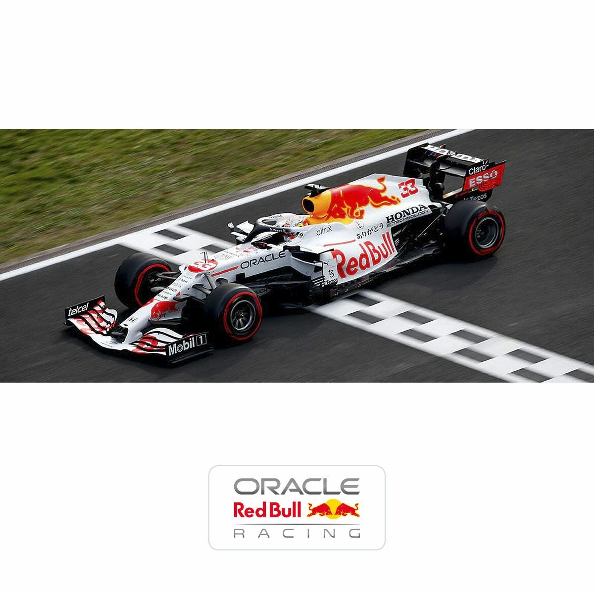 Automobilist｜オラクル レッドブル レーシング M.フェルスタッペン 2021 トルコGP ミニ エディション ポスター｜