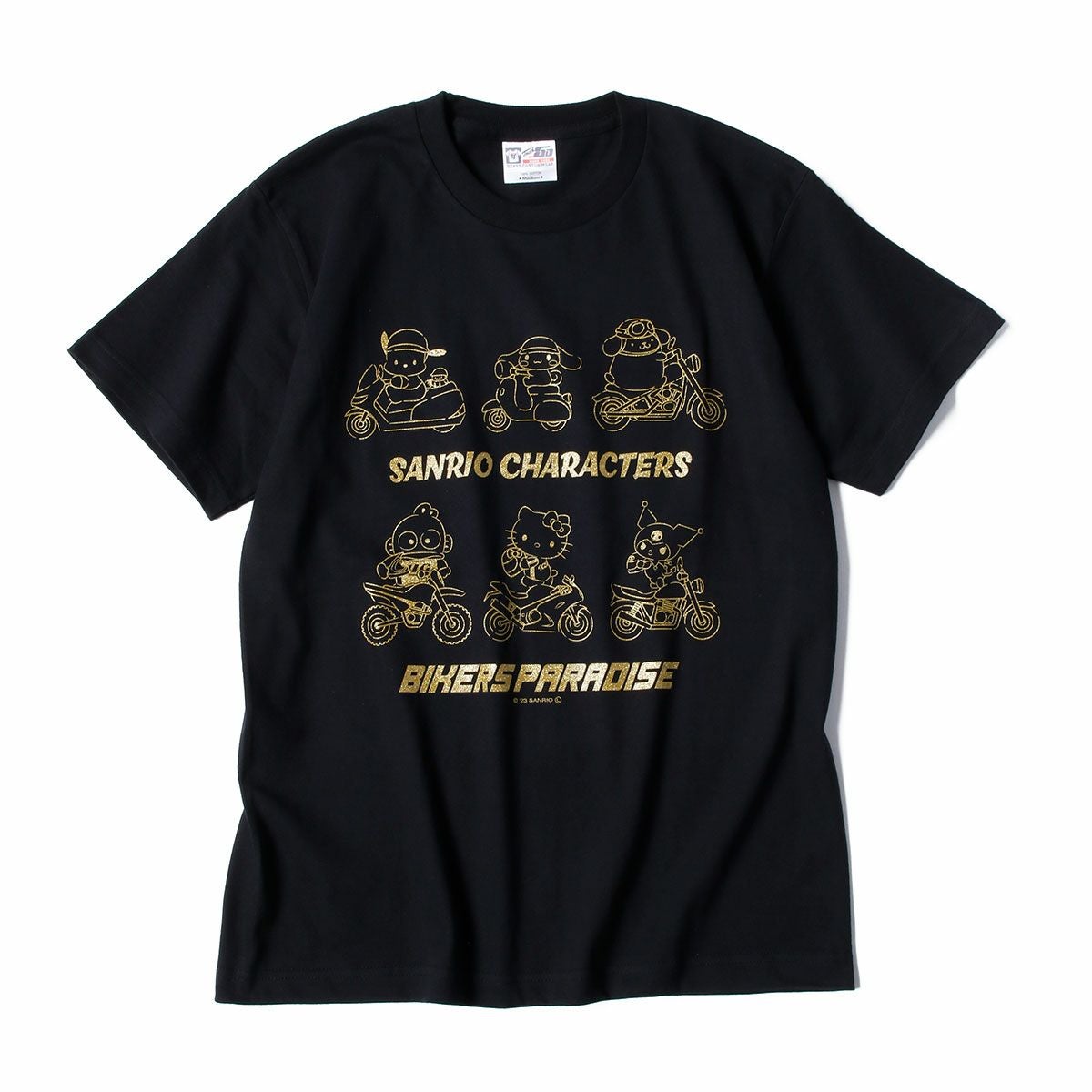 サンリオ｜Tシャツ（総柄）｜ブラック