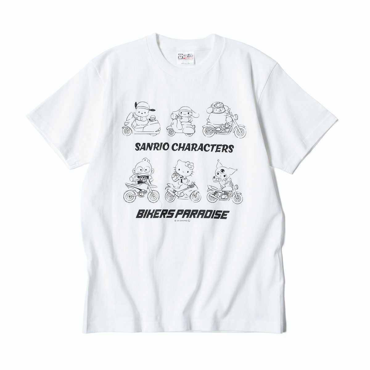 サンリオ｜Tシャツ（総柄）｜ホワイト