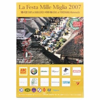 Mille Miglia｜ラフェスタ ミッレミリア 2007 オフィシャルポスター 大｜