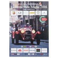 Mille Miglia｜ラフェスタ ミッレミリア 2016 オフィシャルポスター 大｜