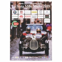 Mille Miglia｜ラフェスタ ミッレミリア 2019 オフィシャルポスター 大｜