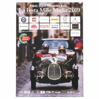 Mille Miglia｜ラフェスタ ミッレミリア 2019 オフィシャルポスター 中｜