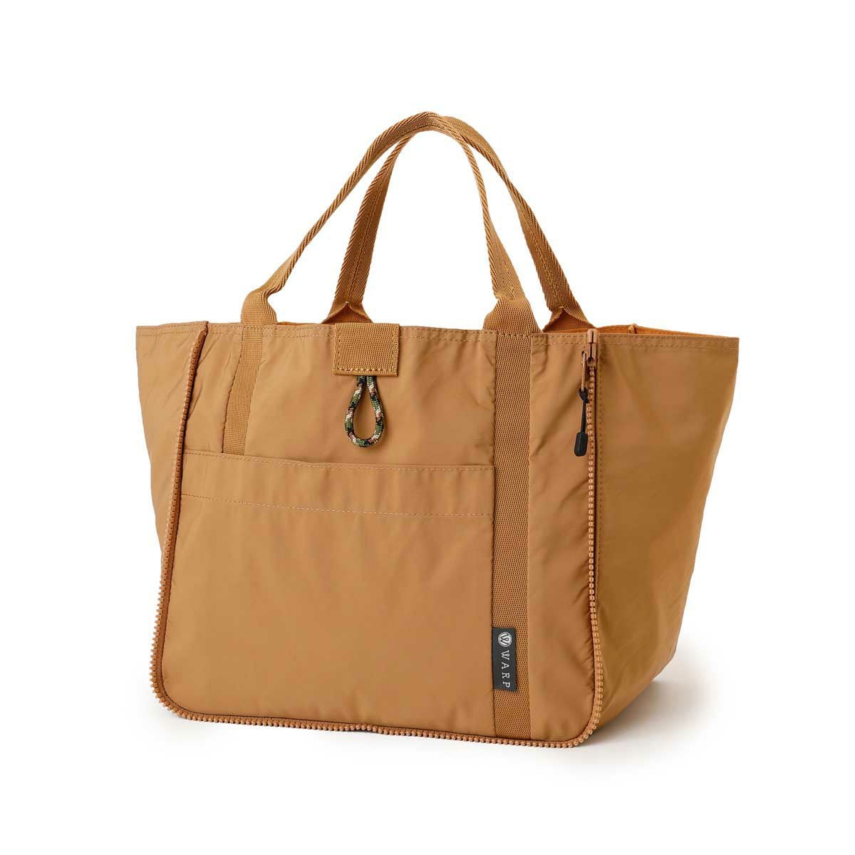 WARP｜トランスフォーム ミニ トートバッグ｜トートバッグ｜キャメル