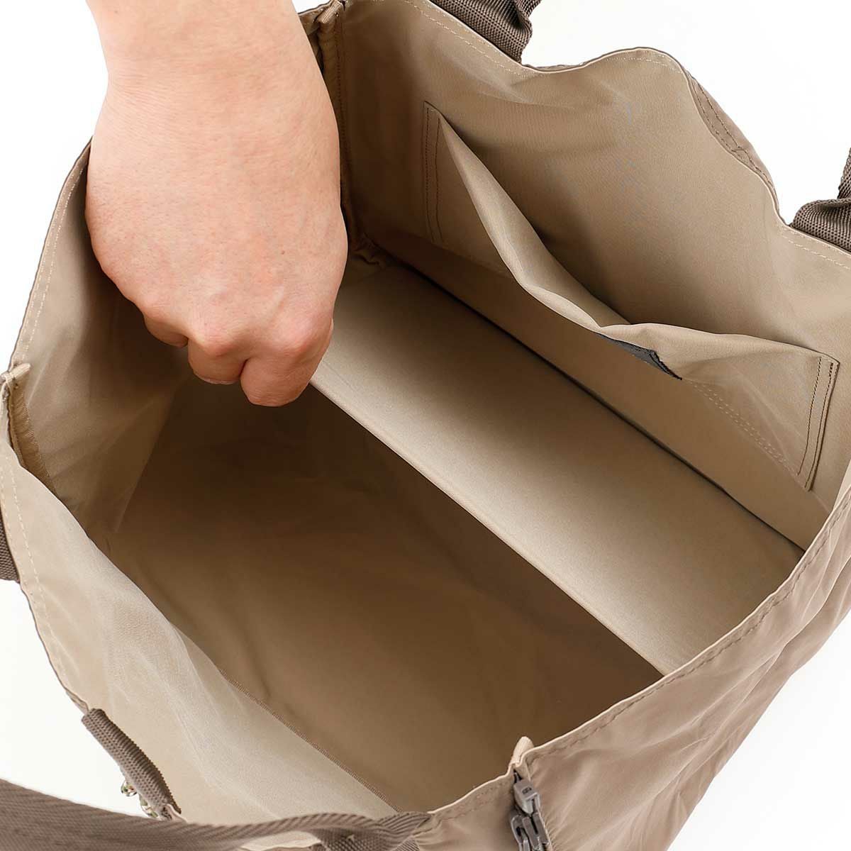 WARP｜トランスフォーム ミニ トートバッグ｜トートバッグ｜モカ