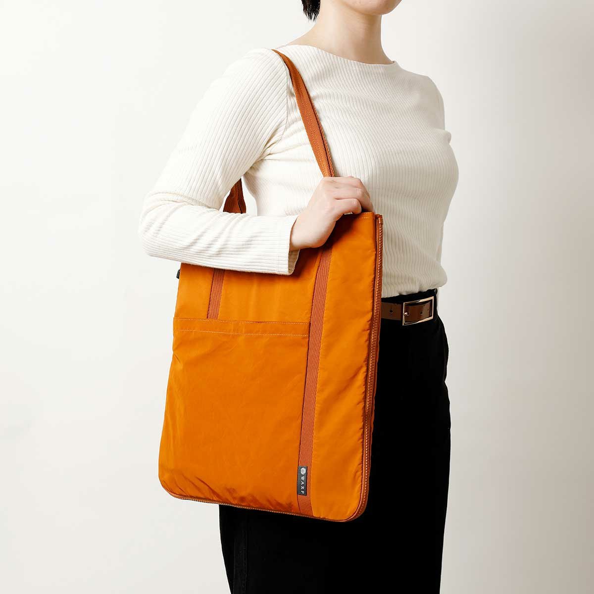 WARP｜トランスフォーム トートバッグ｜オレンジ