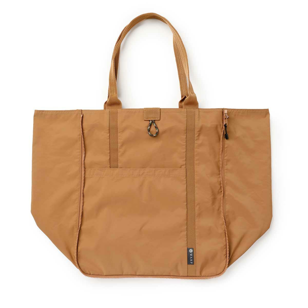 WARP｜トランスフォーム トートバッグ｜キャメル