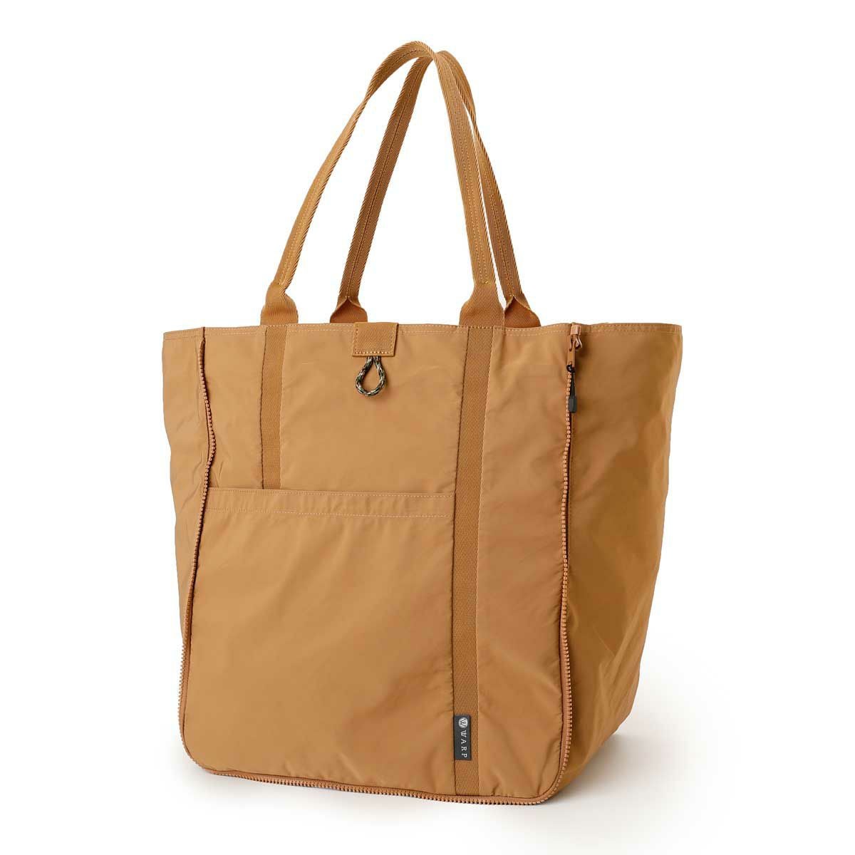 WARP｜トランスフォーム トートバッグ｜キャメル
