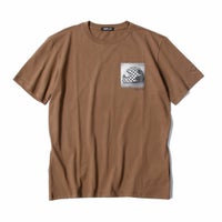 Replay｜モーターサイクル プリント Ｔシャツ｜ブラウン