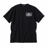 Replay｜バイカー プリント Ｔシャツ｜ブラック