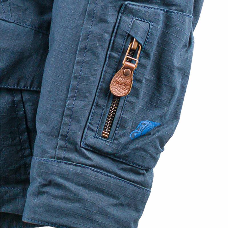 North of Berlin｜モト65 ジャケット｜ファブリック｜ネイビー