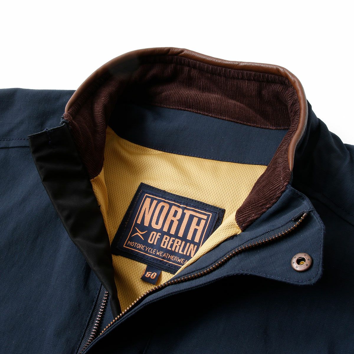 North of Berlin｜ライディング ノース アノラク｜ファブリック｜ネイビー