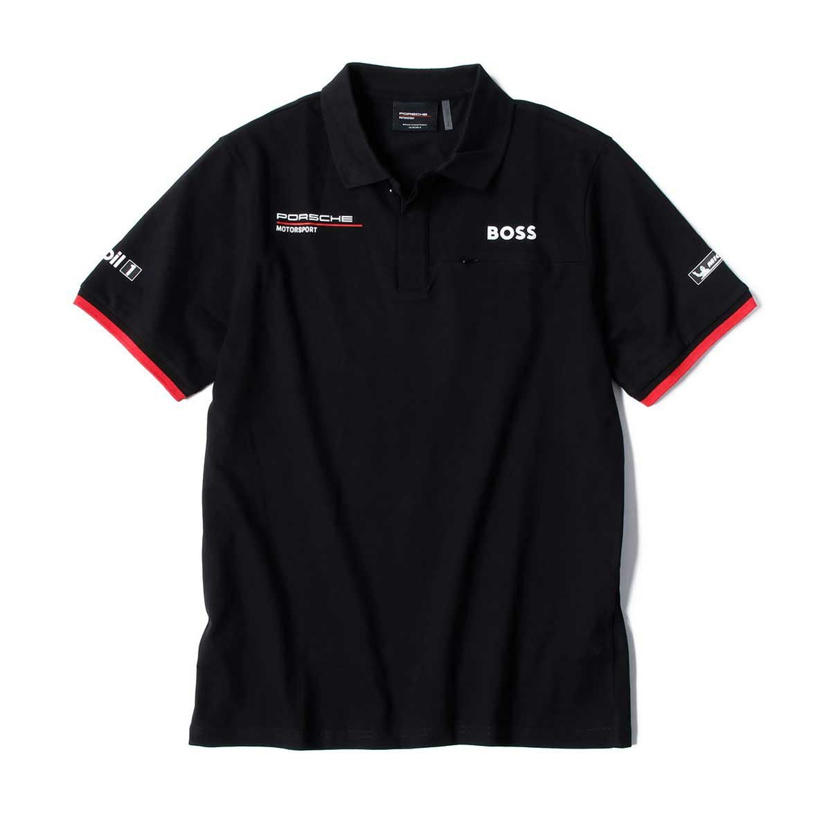 PORSCHE｜ポルシェ RP チーム ポロシャツ｜ブラック