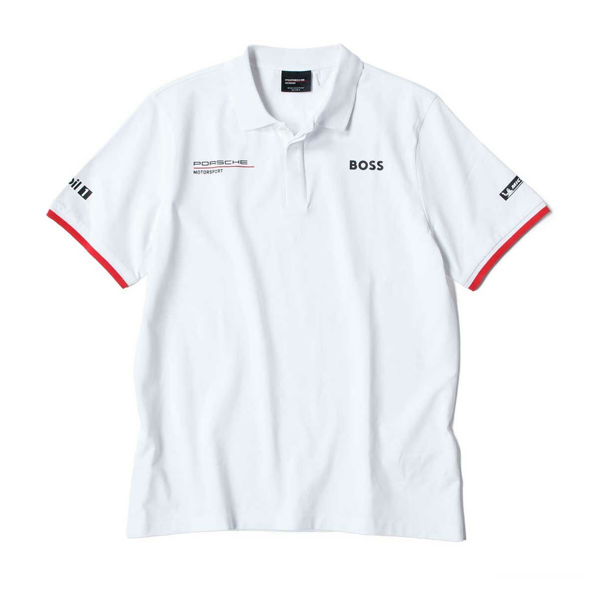 PORSCHE｜ポルシェ RP チーム ポロシャツ｜ホワイト