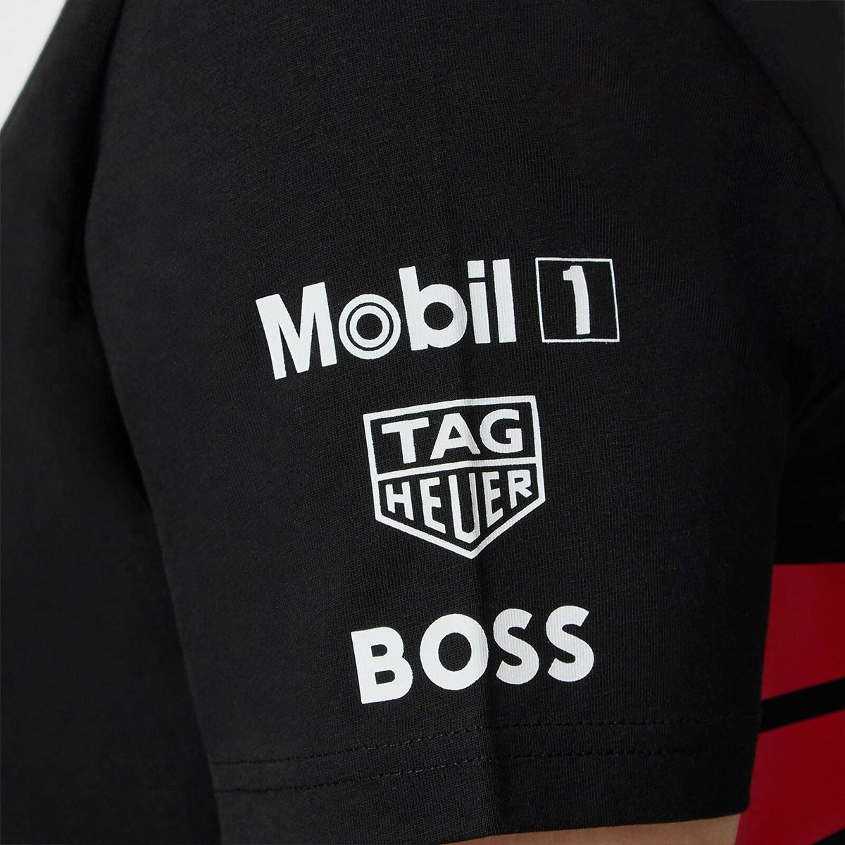 PORSCHE｜ポルシェ ペンスキー FW Tシャツ｜ブラック｜モデル着用