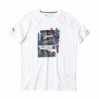 BMW PUMA｜BMW グラフィック Tシャツ｜ホワイト