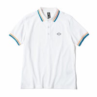 Replay｜コントラストカラーエッジ ポロシャツ｜ホワイト