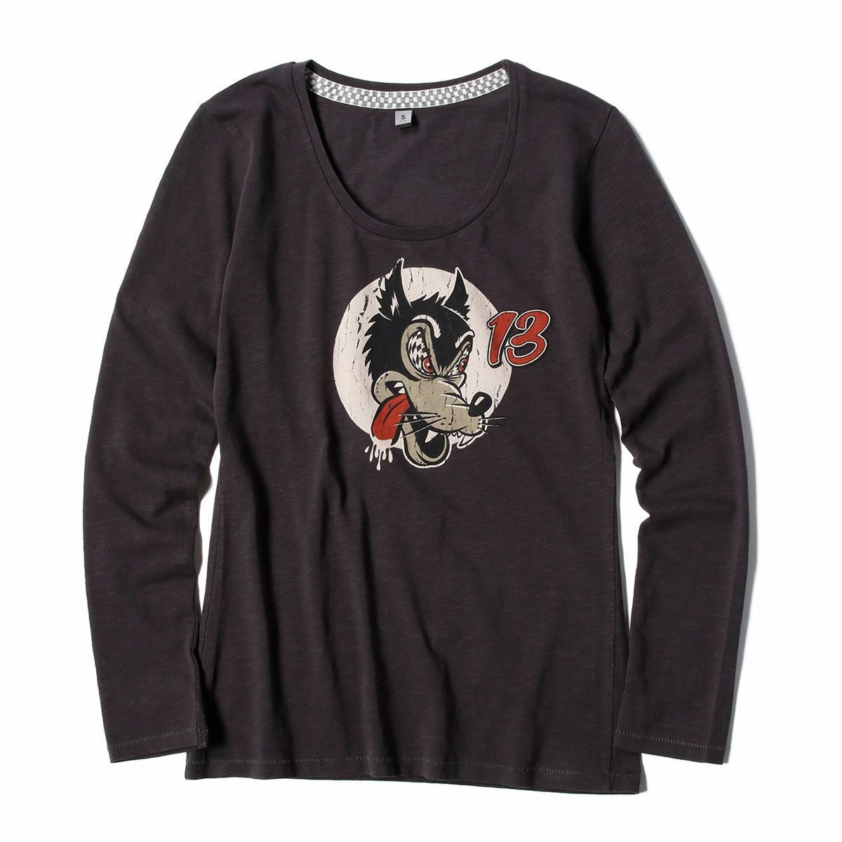 Warson Motors｜スピードウルフ ロングスリーブ Tシャツ レディ｜カーボン