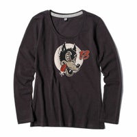 Warson Motors｜スピードウルフ ロングスリーブ Tシャツ レディ｜カーボン