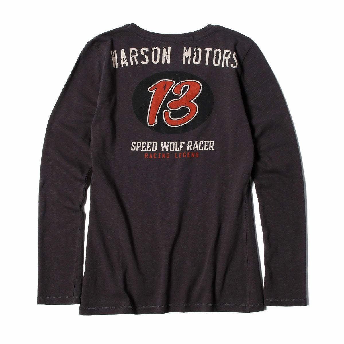 Warson Motors｜スピードウルフ ロングスリーブ Tシャツ レディ｜カーボン