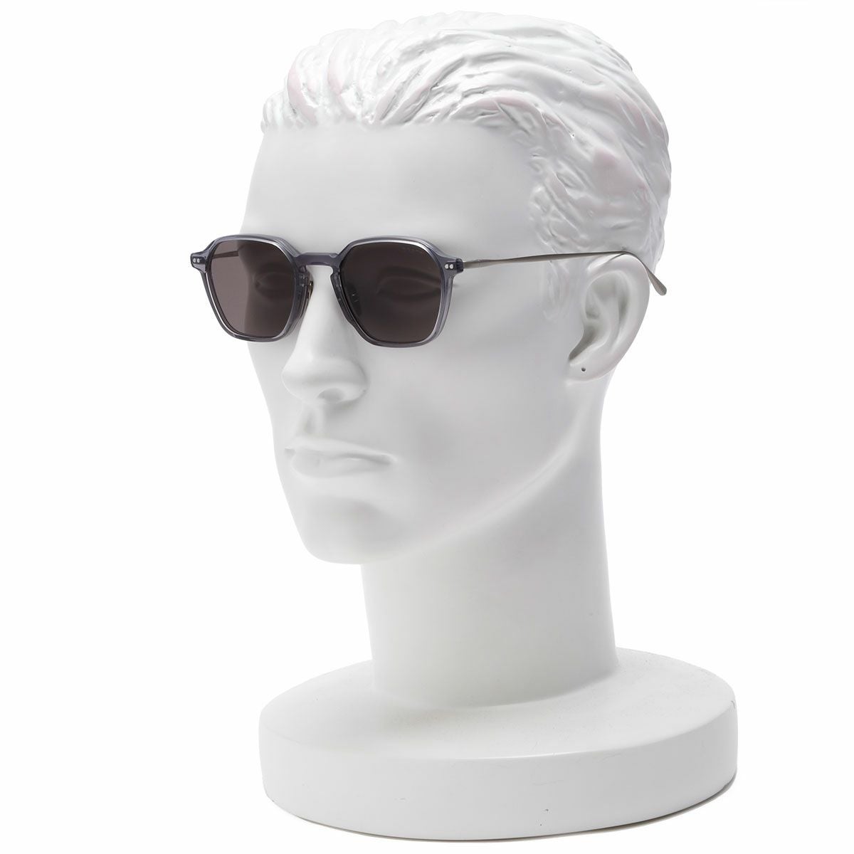 BRETT｜ASTON SUN｜サングラス｜グレー×シルバー｜着用