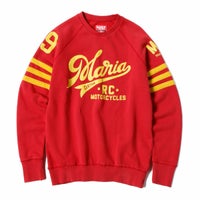 Maria Riding Company｜スペーズ ウィンター スウェットシャツ ペトロール ダーク レッド｜スウェット｜ダークレッド