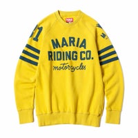 Maria Riding Company｜スペーズ ウィンター スウェットシャツ ペトロール マスタード｜スウェット｜マスタードイエロー