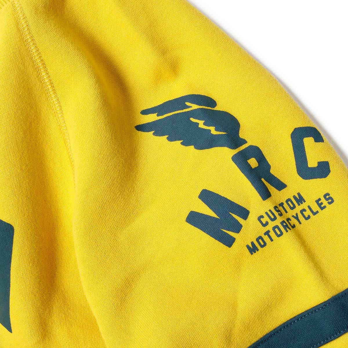 Maria Riding Company｜スペーズ ウィンター スウェットシャツ ペトロール マスタード｜スウェット｜マスタードイエロー