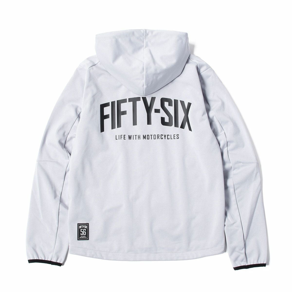 56design｜ユーティリティ パーカー｜フーディ｜ホワイト