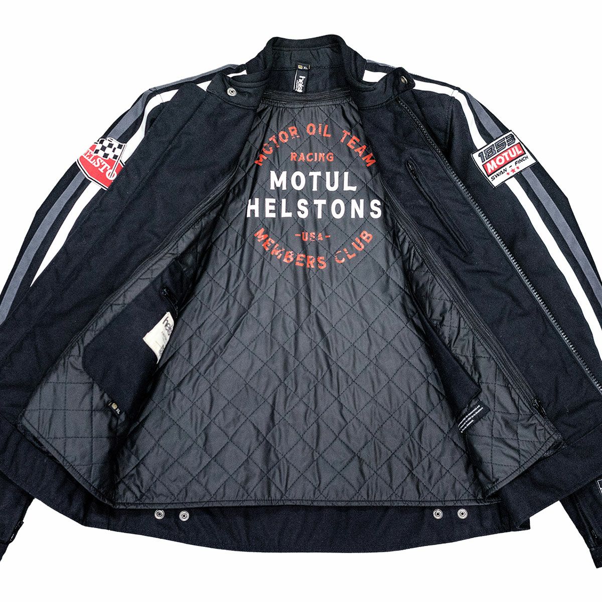 helstons｜ジェイ レザー ジャケット｜ブラック