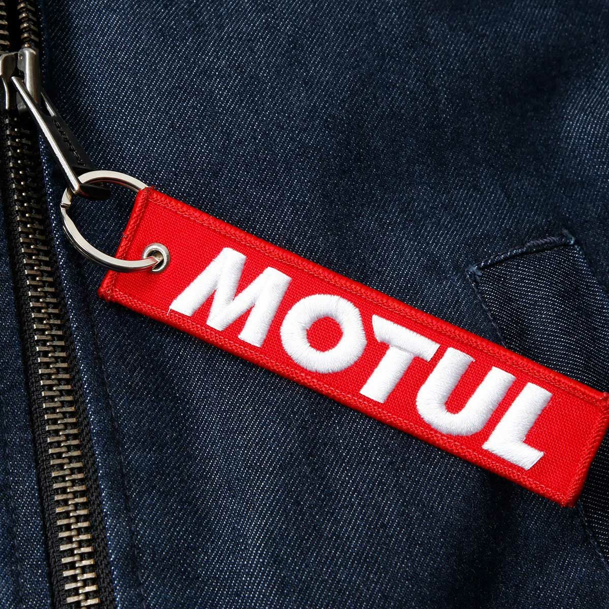 helstons｜メカニック デニム ジャケット｜ファブリック｜ブルー