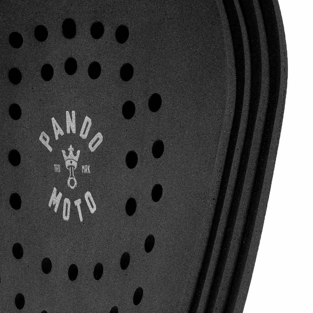 PANDO MOTO｜クァトロフレックス バック｜プロテクター｜ブラック