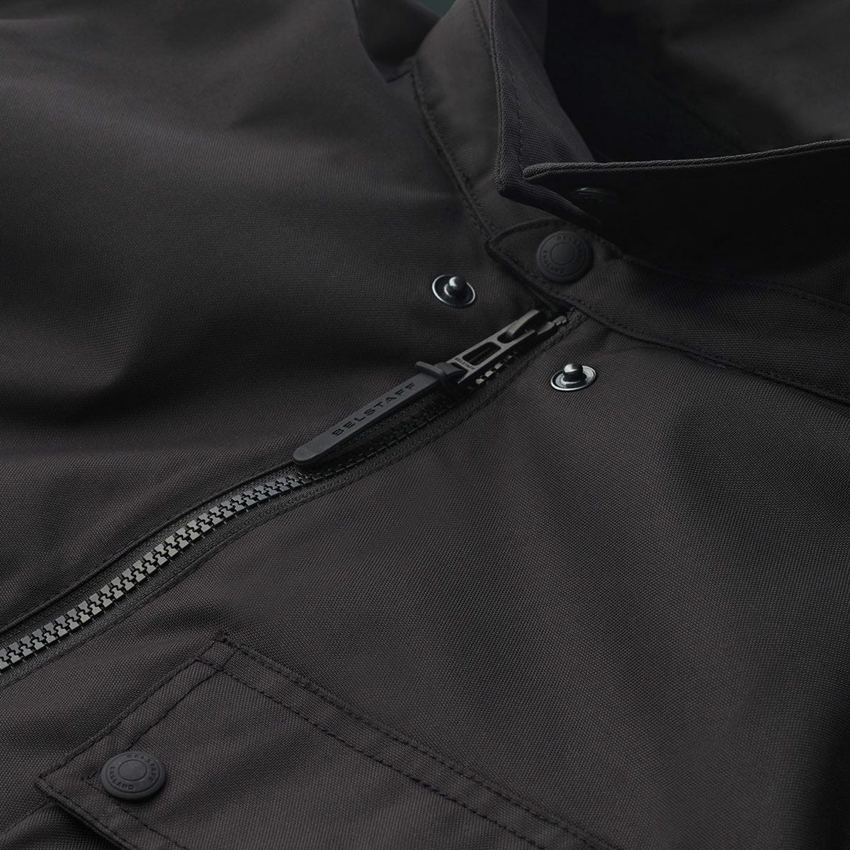 BELSTAFF｜シロッコ モーターサイクル オーバーシャツ｜ファブリック｜ブラック