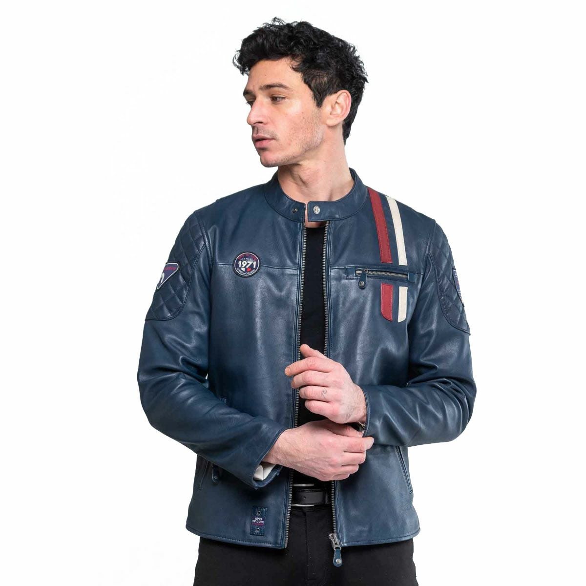 スティーブ・マックィーン Lenny3 レザー ジャケット | モトーリモーダ