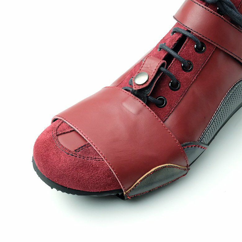 threegenerations｜NI-2431 ノイインテレッセ コラボモデル｜スニーカー｜レッド