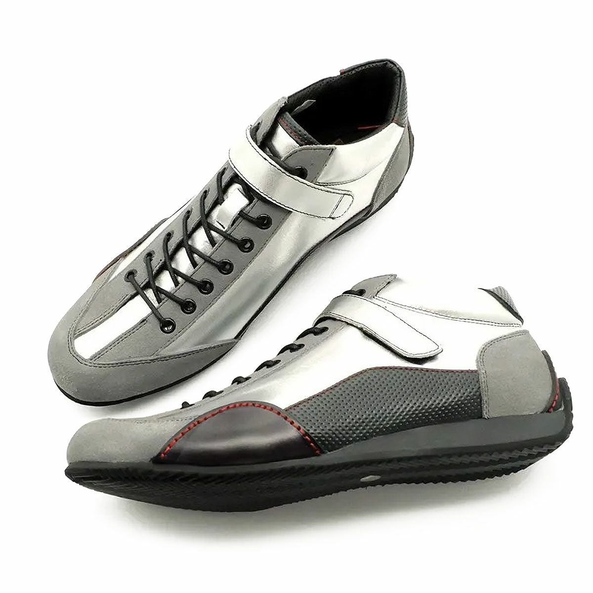 threegenerations｜NI-2431 ノイインテレッセ コラボモデル｜スニーカー｜シルバー