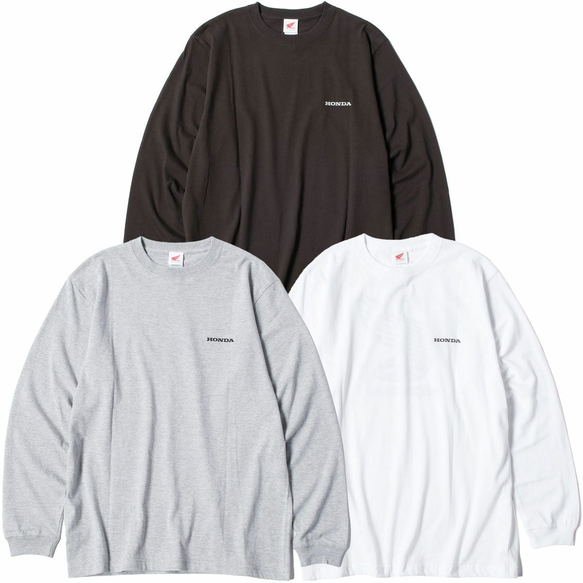 HONDAレトロウイングマーク長袖Tシャツ | モトーリモーダ公式