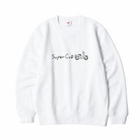 ONWORKS｜SCライティングスーパーカブプリントスウェットシャツ｜ホワイト