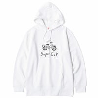 ONWORKS｜スーパーカブラインタッチスウェットパーカ｜フーディ｜WHITE