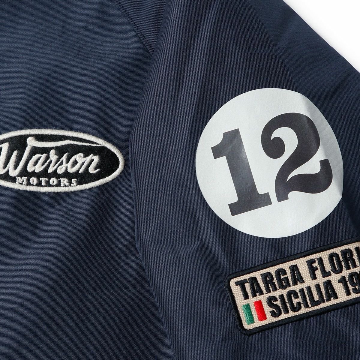 Warson Motors｜シフェール ウィンドプルーフ ジャケット｜ウィンドブレーカー｜ダークブルー