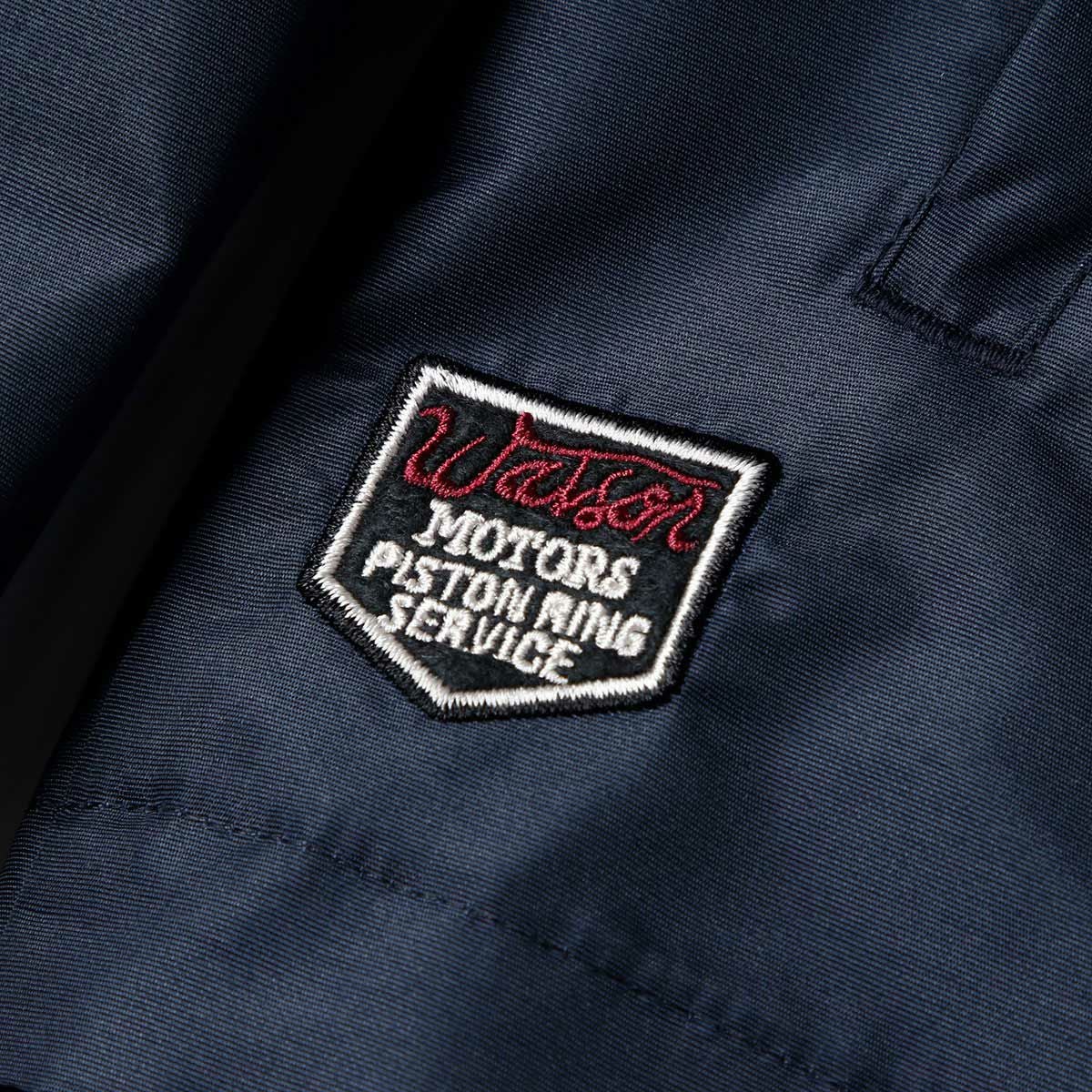 Warson Motors｜シフェール ウィンドプルーフ ジャケット｜ウィンドブレーカー｜ダークブルー