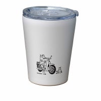 ONWORKS｜真空断熱ステンレスタンブラー ホンダ SUPER CUB ＆ CAT カブとネコ｜その他雑貨｜グレー