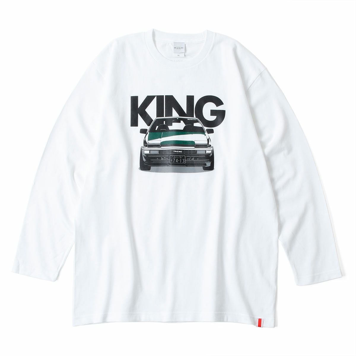 土屋圭市｜KING ロング Tシャツ｜ロングスリーブ｜ホワイト