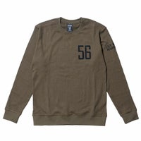 56design｜56 サーマル ワッフル｜ロングスリーブ｜カーキ