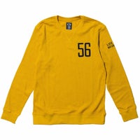 56design｜56 サーマル ワッフル｜ロングスリーブ｜マスタード