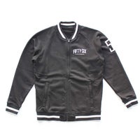 56design｜ジップ アップ スウェット｜ブラック