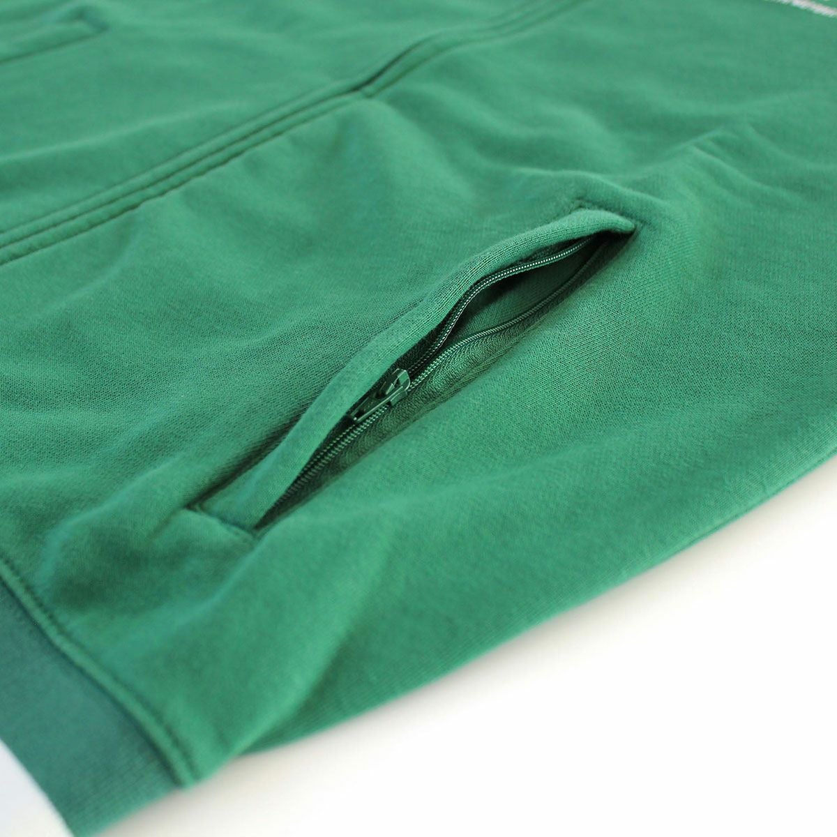 56design｜ジップ アップ スウェット｜グリーン